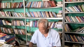 Cụ ông 90 tuổi lập thư viện cộng đồng gìn giữ văn hóa đọc