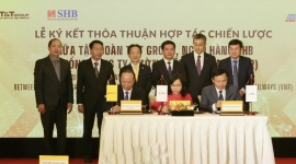 T&T Group, SHB hợp tác chiến lược với Vietnam Airlines và Tổng Công ty đường sắt Việt Nam
