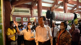 Kiên Giang: Thắp hương tưởng niệm Anh hùng dân tộc Nguyễn Trung Trực