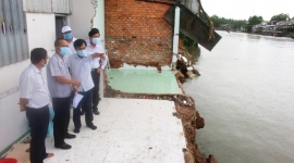 Giao 100 tỉ cho dự án Kè chống sạt lở khẩn cấp trên sông Trà Nóc, quận Bình Thủy