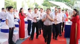 Thủ tướng Phạm Minh Chính dự Lễ khởi công Đường Vành đai phía Tây TP Cần Thơ