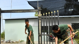 Kiên Giang: Xây dựng 63 căn nhà dịp Tết Quân dân năm 2023