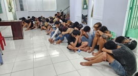 Kiên Giang: Bắt giữ kịp thời nhóm 46 thanh thiếu niên mang hung khí đi đánh nhau