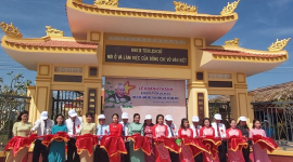 Cà Mau: Khánh thành khu di tích lịch sử hơn 6 tỉ đồng tưởng nhớ cố Thủ tướng Võ Văn Kiệt