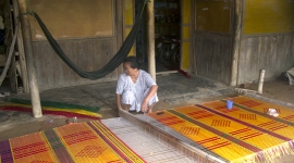 Trà Vinh: Làng nghề dệt chiếu Hàm Tân