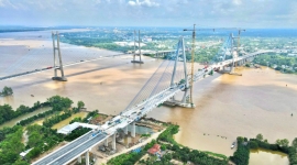 Hợp long cầu Mỹ Thuận 2: Phát triển kinh tế thuận lợi cho ĐBSCL không còn xa
