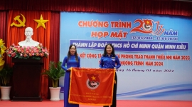 Quận Đoàn Ninh Kiều: 20 năm xây dựng tổ chức Đoàn vững mạnh