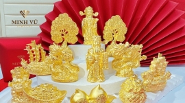 Những sản phẩm vàng độc đáo được tung ra nhân Ngày vía Thần Tài 2024 tại Minh Vũ Jewelry