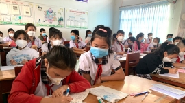 Không có chuyện dừng cho học sinh đến trường vì COVID-19 tại tỉnh Bạc Liêu