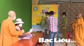 ATM Mẫn Thế Tịnh xá Bửu An - Điểm tựa cho người khó khăn ở Bạc Liêu