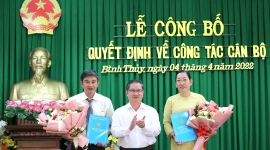 Cần Thơ: Bà Phan Thị Nguyệt giữ chức Chủ tịch UBND quận Bình Thủy