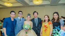 Dàn sao nô nức dự tiệc cưới Fa Mi Ngô và Âu Nam Thái