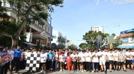 Quận đoàn Ninh Kiều tổ chức chương trình chạy việt dã và kiểm tra thanh niên khỏe