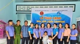 Cần Thơ: Hội LHPN huyện Cờ Đỏ trao tặng mái ấm tình thương cho trẻ em mồ côi vì dịch COVID