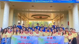 Trường Đại học Nam Cần Thơ khởi động “Chiến dịch Thanh niên tình nguyện Hè DNC” năm 2022