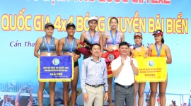Cần Thơ: Bế mạc Giải Vô địch trẻ quốc gia môn Bóng chuyền bãi biển 2x2