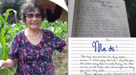 Cụ bà 78 tuổi viết nhật ký kể con cháu chuyện bà và mẹ thời chiến