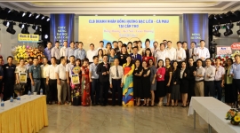 Quy tụ hơn 80 doanh nghiệp lớn thành viên CLB Doanh nhân đồng hương Cà Mau - Bạc Liêu trên đất Cần Thơ