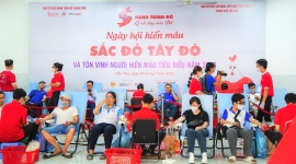 Cần Thơ: Tiếp nhận hơn 700 đơn vị máu tại Ngày hội hiến máu “Sắc đỏ Tây Đô”