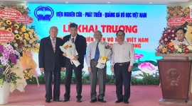 Khai trương Văn phòng đại diện Viện Nghiên cứu - Phát triển và Quảng bá Võ học Việt Nam khu vực ĐBSCL