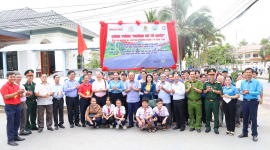 Cần Thơ: Khánh thành công trình “Đường cờ Tổ quốc” tại xã Nhơn Ái, huyện Phong Điền