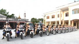 Cảnh sát giao thông Cà Mau ra quân cao điểm dịp Tết Nguyên đán 2024