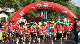 Đường đua KUN Happy Run Cần Thơ lan tỏa tình yêu thể thao cho trẻ em