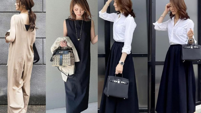 Làm sao để ăn mặc đơn giản và sang trọng? 3 ý tưởng của các bà nội trợ Nhật, quá phù hợp cho tuổi 40, 50