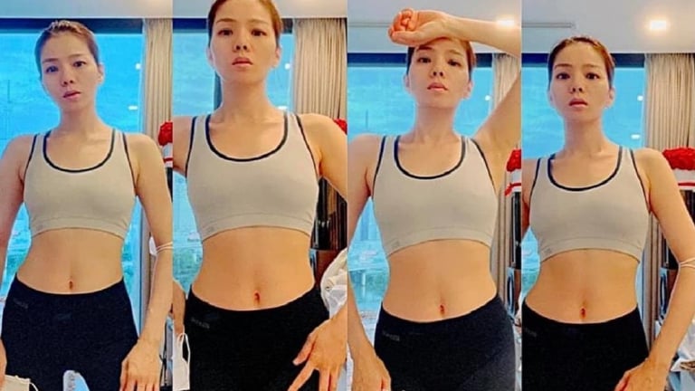 Lệ Quyên vẫn cứ chăm chỉ khoe dáng ở những góc hiểm nhất mặc dân tình góp ý