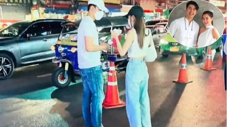 Mỹ nhân 'Chiếc lá cuốn bay' lộ ảnh hẹn hò đầu tiên với bạn trai sau công khai tình cảm