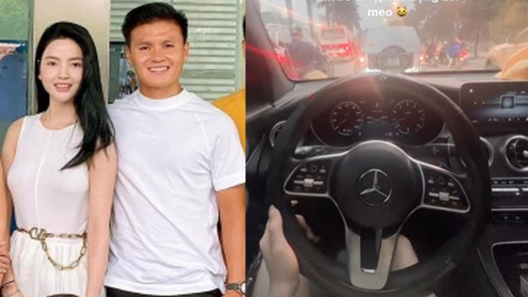 Chu Thanh Huyền dùng xe của Quang Hải sau khi nam cầu thủ ra nước ngoài thi đấu? 