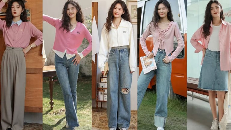 Không phải lúc nào cũng mặc áo len và quần jean, dạy bạn cách mặc vừa xinh tươi lại đáng yêu