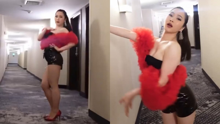 Hương Tràm gây xôn xao với ngoại hình khác lạ: Vòng eo khá to, đôi chân kém thon gọn 