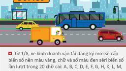Vì sao xe vận tải phải đổi màu biển số?
