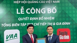 Nhà báo Hoàng Vững giữ chức Tổng biên tập Tạp chí Tiếp thị & Gia đình