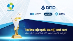 DNP cùng lúc đạt 3 Thương hiệu Quốc gia