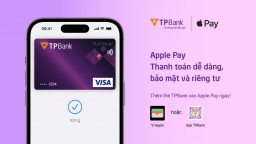 TPBank giới thiệu Apple Pay đến khách hàng một phương thức thanh toán an toàn hơn với iPhone và Apple Watch, iPad và Mac