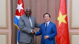 Phó Thủ tướng Trần Hồng Hà chào xã giao Chủ tịch Quốc hội Cuba