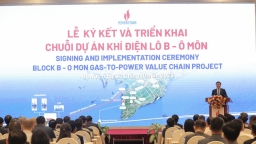 Petrovietnam ký kết triển khai chuỗi dự án khí điện Lô B - Ô Môn