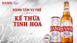 Bia Hà Nội nâng tầm vị thế với sản phẩm cao cấp Hanoi Premium
