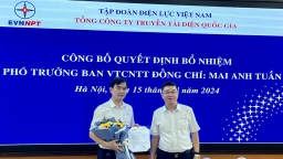 Trao Quyết định bổ nhiệm Phó Trưởng ban Viễn thông và Công nghệ thông tin EVNNPT