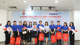 Eximbank tổ chức ngày hội hiến máu vì cộng đồng năm 2024