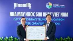 Vinamilk tiếp tục có nhà máy trung hòa Carbon, thêm 'mảnh ghép xanh' cho tiến trình Net Zero