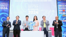 Lễ công bố giải chạy đêm 'Ho Chi Minh City Night Run Eximbank 2024'