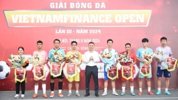 8 đội bóng tham gia giải bóng đá VietnamFinance Open lần III