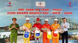 PV GAS SE giành giải Nhất tại Hội thao An toàn- Phòng cháy chữa cháy cụm doanh nghiệp Khí-Điện-Đạm khu vực Đông Nam Bộ