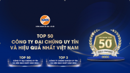 SHS lọt Top 50 công ty đại chúng uy tín và hiệu quả