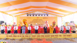 Khởi công cụm công nghiệp lớn nhất Hà Nội