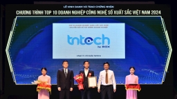 TNTech được vinh danh tại chương trình Top 10 DN Công nghệ số xuất sắc Việt Nam năm 2024