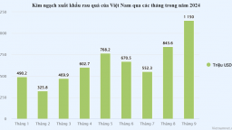 Lần đầu tiên trong lịch sử xuất khẩu rau quả 1 tháng vượt mốc 1 tỷ USD